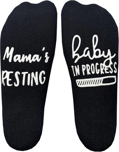Labor and Delivery Hospital Socks Non-Skid Birthing Socks Maternity Pregnancy Inspirational Socks in Kuwait