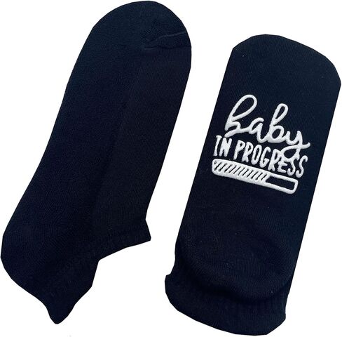 Labor and Delivery Hospital Socks Non-Skid Birthing Socks Maternity Pregnancy Inspirational Socks in Kuwait
