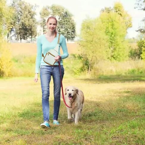 حقيبة حبال للنساء حقيبة كتف كروسبودي فاني باك عصرية من الجلد مع حزام جيتار للسفر (حقيبة حبال باللون الأسود) in Kuwait