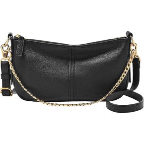 Fossil Women's Jolie Leather Small Shoulder Bag Purse Handbag for Women