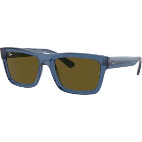 نظارات شمسية Ray-Ban RB4396 مستطيلة للرجال والنساء + حزمة مع مجموعة نظارات مجانية من Designer iWear
