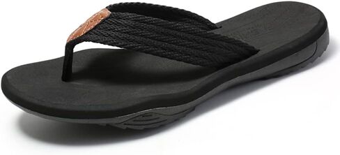 MGGMOKAY Men's Flip Flops Sandal Comfortable Thong Sandals Arch Support Casual T-Strap Sandals for Men Summer Beach Slides Shoes in Saudi Arabia