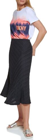 DKNY Women's Everyday Textured Comfy Knit Skirts in Saudi Arabia