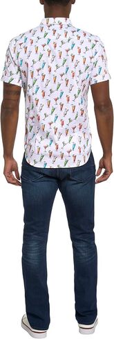 Robert Graham Men's CIN S/S Woven Shirt in Saudi Arabia