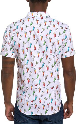 Robert Graham Men's CIN S/S Woven Shirt in Saudi Arabia