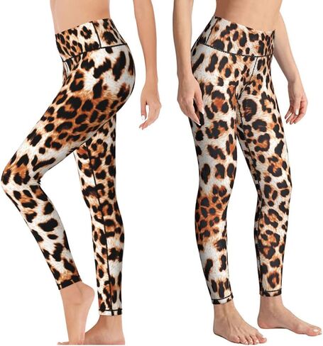 Yaateeh سروال يوجا عالي الخصر للتحكم في البطن وممارسة التمارين الرياضية والجري كابري للنساء، in Kuwait