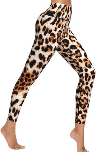 Yaateeh سروال يوجا عالي الخصر للتحكم في البطن وممارسة التمارين الرياضية والجري كابري للنساء، in Kuwait