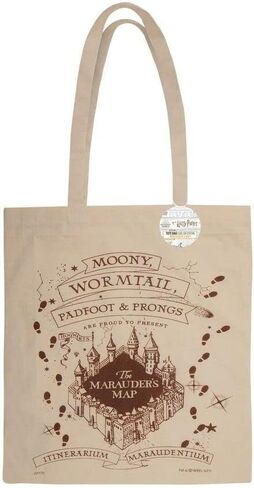 Cinereplicas Harry Potter Marauders Map Tote Bag, Colour, Talla única, Casual in Kuwait