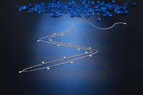 S925 الفضة الاسترليني حزام الخصر مثير البطن سلسلة قابل للتعديل سحر الجسم سلسلة مجوهرات in Kuwait