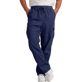 سراويل البضائع الكتانية الرجالية من Sailwind ملائمة بشكل مريح ورباط قابل للتمدد Wild Cargo in Kuwait