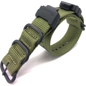 Hijiawee مناسب لساعة G-shock موديل DW-5600/GWM-5610/DW-6900/DWE-5600/GM-5600/GW-B5600/DW-5305/GA-110/GD-120، حزام بديل من النايلون الباليستي العسكري لساعة G-shock كاسيو جي شوك in Saudi Arabia