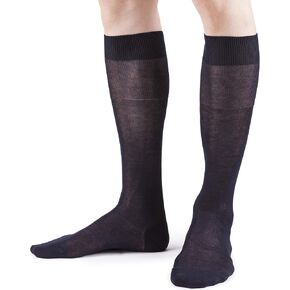 Ciocca 100% Filo Scozia Cotton Knee High Dress Men's Socks - 5 Pairs - Made in Italy in Kuwait