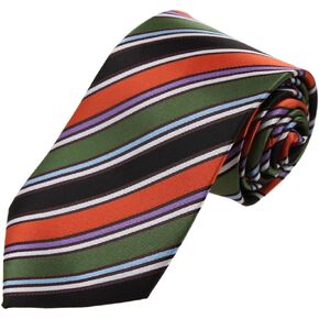 Dan Smith Black Gray Men Tie Microfiber Neckwear Pocket-Square Cufflink Set Franch Cuff Shirt White