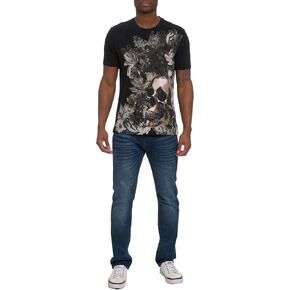 Robert Graham mens 24k Skull Short Sleeve Knit T-shirt 24k Skull Short Sleeve Knit T-shirt in Kuwait