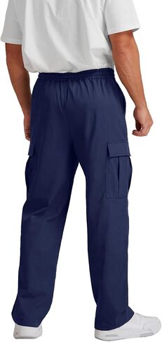 سراويل البضائع الكتانية الرجالية من Sailwind ملائمة بشكل مريح ورباط قابل للتمدد Wild Cargo in Kuwait