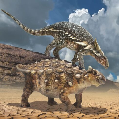 PNSO Sede وAnkylosaurus وإسحاق وSauropelta in Kuwait