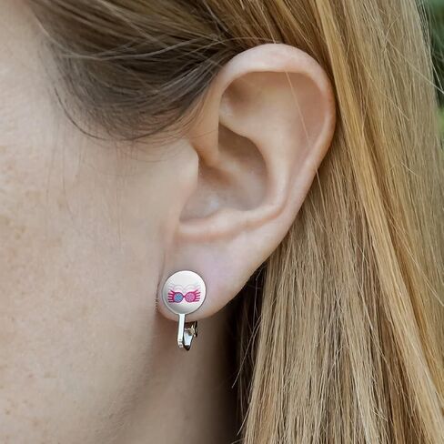 Harry Potter Luna Lovegood Specterspecs Novelty Clip-On Stud Earrings in Saudi Arabia