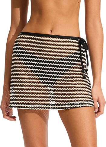 Seafolly Women's Standard A-line Swim Skirt Swimsuit Cover Up in Saudi Arabia