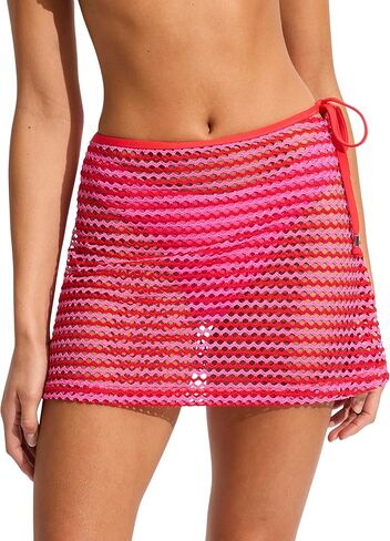 Seafolly Women's Standard A-line Swim Skirt Swimsuit Cover Up in Saudi Arabia