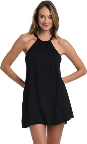 La Blanca Women's Standard Sleeveless Mini Dress Swimsuit Cover Up in Saudi Arabia