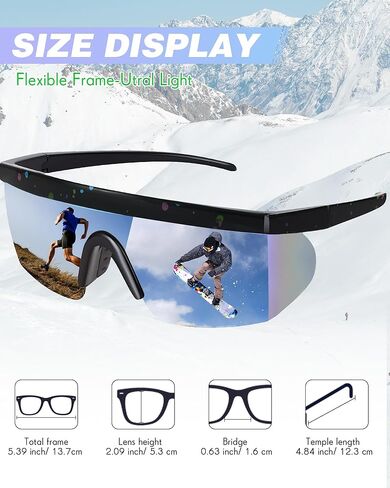 Kanayu 12 Pairs Neon Retro Semi Rimless Sunglasses 80s 90s Sunglasses Goggle Style Retro Rave Shades Glasses Sports Sunglasses for Men Women Adult Youth Teens in Saudi Arabia