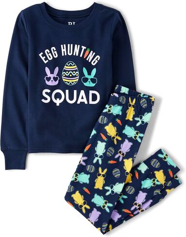 The Children's Place Easter Family Matching Snug Fit Cotton Pajamas in Saudi Arabia