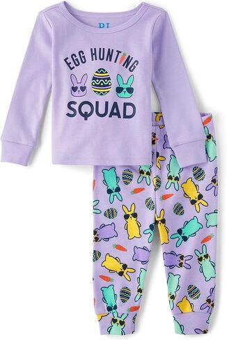 The Children's Place Easter Family Matching Snug Fit Cotton Pajamas in Saudi Arabia
