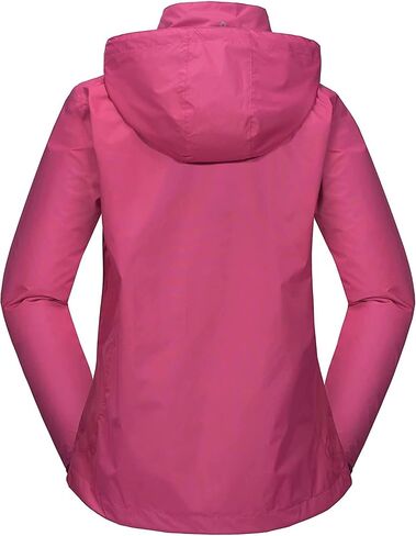 Okapi CD Women's Hooded Raincoat Lightweight Raincoat Travel Raincoat with Pockets everyday wearable in Saudi Arabia