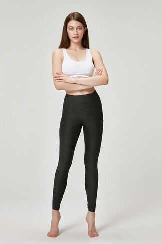 DEVOPS Women's 1~2 Pack Yoga Pants with Pocket Tummy Control Workout Running Leggings in Kuwait