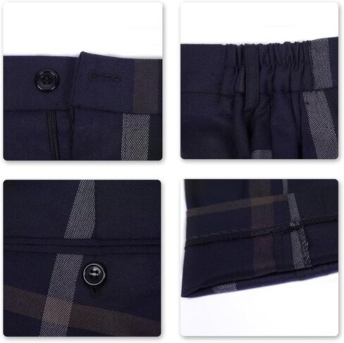 طقم بدلة رجالي منقوش من YFFUSHI مكون من قطعتين سترة وسروال بدلة تكس in Kuwait