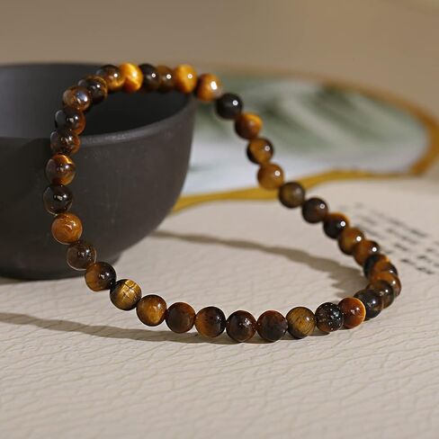 Jewdreamer 12 قطعة 4 مم أساور من الأحجار الكريمة كريستال صغير مطرز أساور للنساء بيان الطاقة سحر شفاء أساور للجنسين الأزواج تمتد أساور مجوهرات in Kuwait