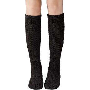 جوارب طويلة للركبة للنساء والفتيات من الصوف المرجاني السميك الدافئ الناعم للشتاء in Kuwait