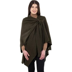 SAOL Shawl Wraps for Women Lambswool Poncho One Size in Saudi Arabia