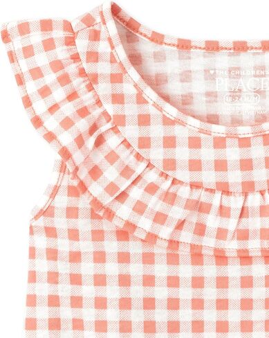 The Children's Place Baby Girls' and Toddler Tie Front Tank Tops in Saudi Arabia