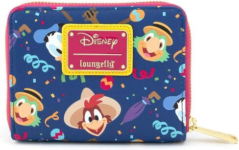 Loungefly x Disney Three Caballeros Zip Around Wallet (Multi, One Size) in Saudi Arabia