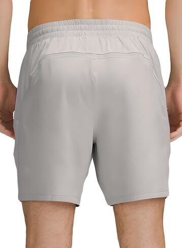 JMIERR Men's 7" Linerless Athletic Shorts Quick Dry Lightweight Workout Gym Shorts with Pockets in Kuwait