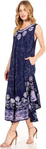 فستان Sakkas Starlight Second Caftan بدون أكمام/غطاء للشاطئ للسيدات بصبغة ربطة عنق in Saudi Arabia