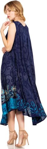 فستان Sakkas Starlight Second Caftan بدون أكمام/غطاء للشاطئ للسيدات بصبغة ربطة عنق in Saudi Arabia