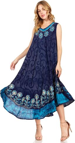 فستان Sakkas Starlight Second Caftan بدون أكمام/غطاء للشاطئ للسيدات بصبغة ربطة عنق in Saudi Arabia