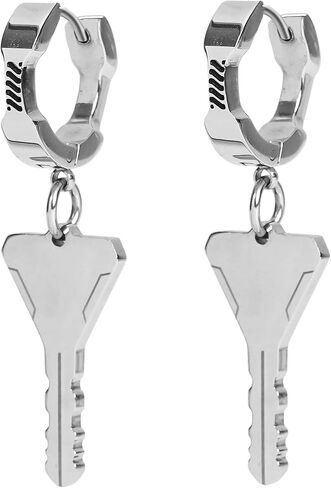 Fabric of the Universe Stainless Steel Dangle Pendant Earrings in Saudi Arabia