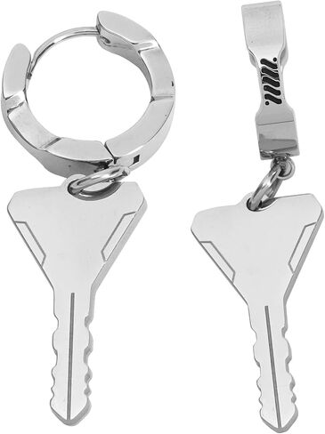 Fabric of the Universe Stainless Steel Dangle Pendant Earrings in Saudi Arabia