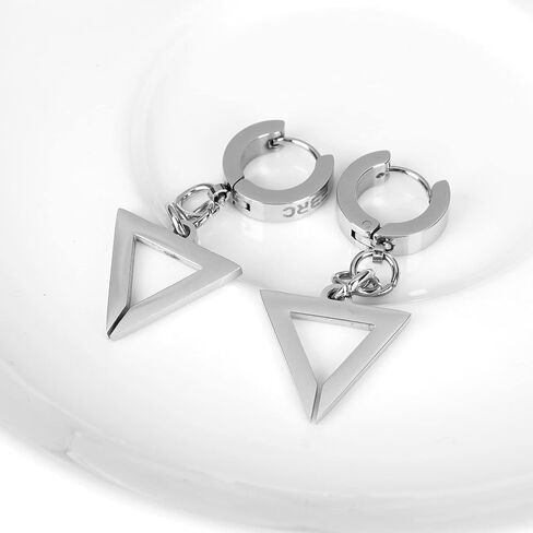 Fabric of the Universe Stainless Steel Dangle Pendant Earrings in Saudi Arabia