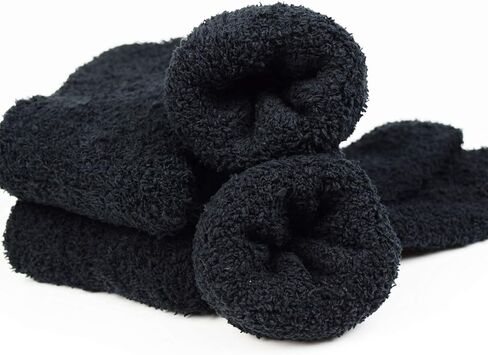 جوارب طويلة للركبة للنساء والفتيات من الصوف المرجاني السميك الدافئ الناعم للشتاء in Kuwait