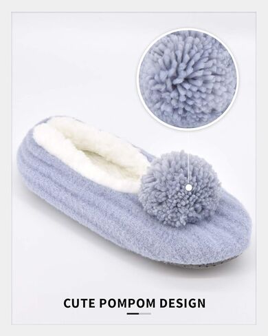 جوارب شبشب من باندا بروس للنساء، جوارب شبشب نسائية غامضة، شباشب منزلية ناعمة ودافئة in Kuwait