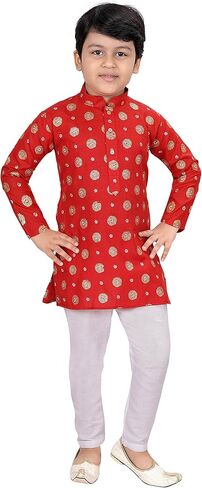 Tathastu Boys Festive Cotton Kurta Pajama Set in Saudi Arabia