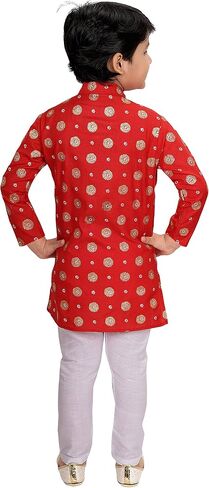 Tathastu Boys Festive Cotton Kurta Pajama Set in Saudi Arabia