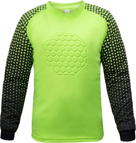 Total Soccer Factory Soccer Goalie Shirt, Padded Goalkeeper Jersey, Youth and Adult Sizes in Saudi Arabia