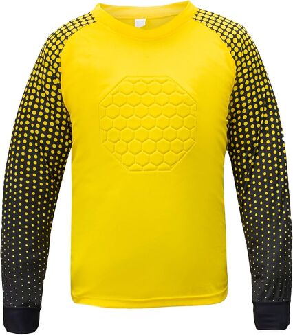 Total Soccer Factory Soccer Goalie Shirt, Padded Goalkeeper Jersey, Youth and Adult Sizes in Saudi Arabia