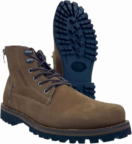 King USA Texas Motorcycle Boots - Mens Combat 6" Work Boot Leather Construction Industrial in Saudi Arabia