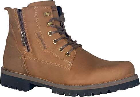 King USA Texas Motorcycle Boots - Mens Combat 6" Work Boot Leather Construction Industrial in Saudi Arabia